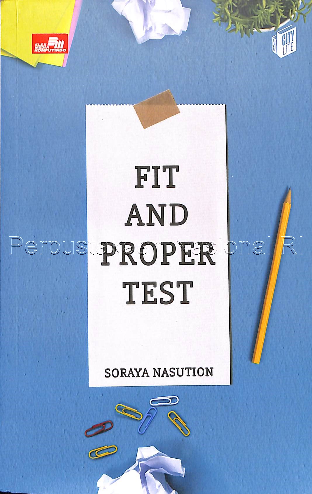 Fit and proper test