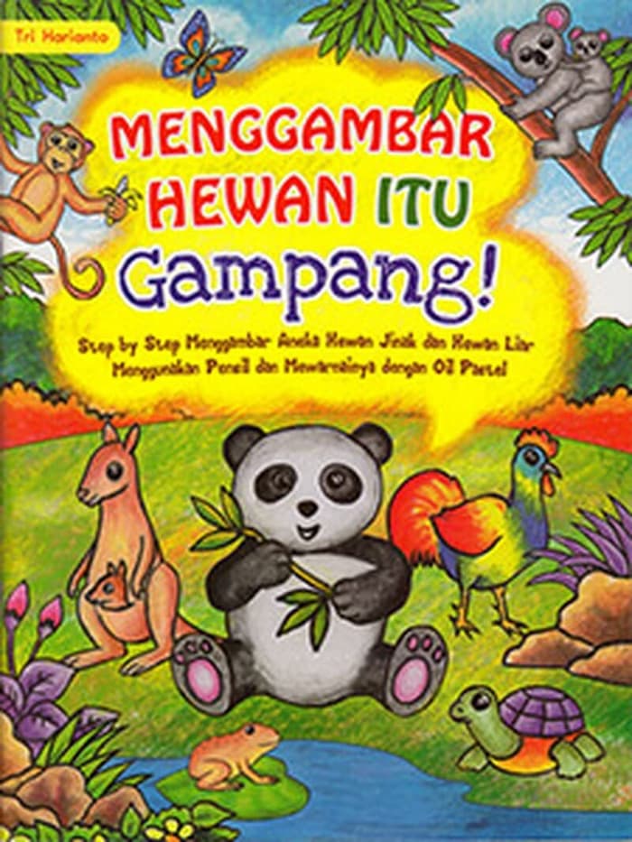 Menggambar Hewan itu Gampang