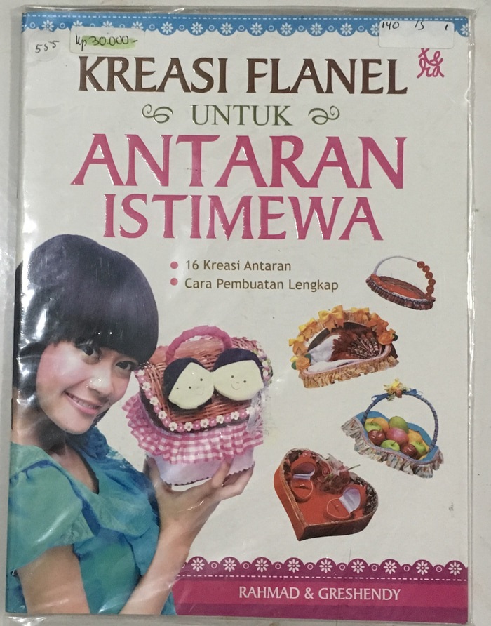 Kreasi Flanel untuk Antaran Istimewa