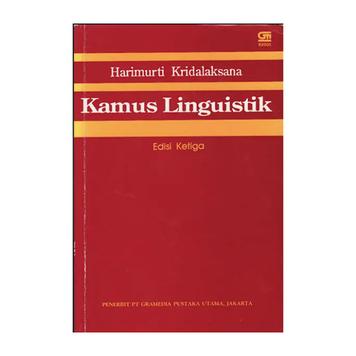 Kamus Linguistik / Harimurti Kridalaksana