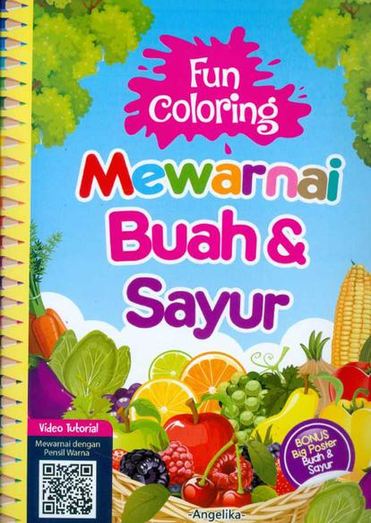 Fun Coloring : Mewarnai Buah dan Sayur
