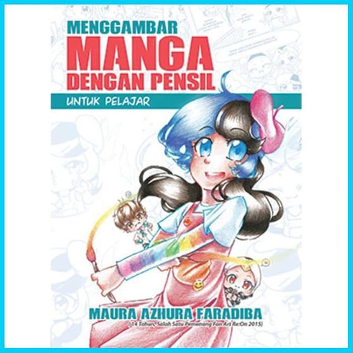 Menggambar Manga Dengan Pensil Untuk Pelajar