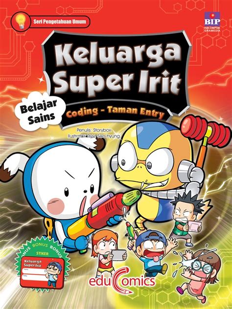Keluarga Super Irit : Coding - Taman entry