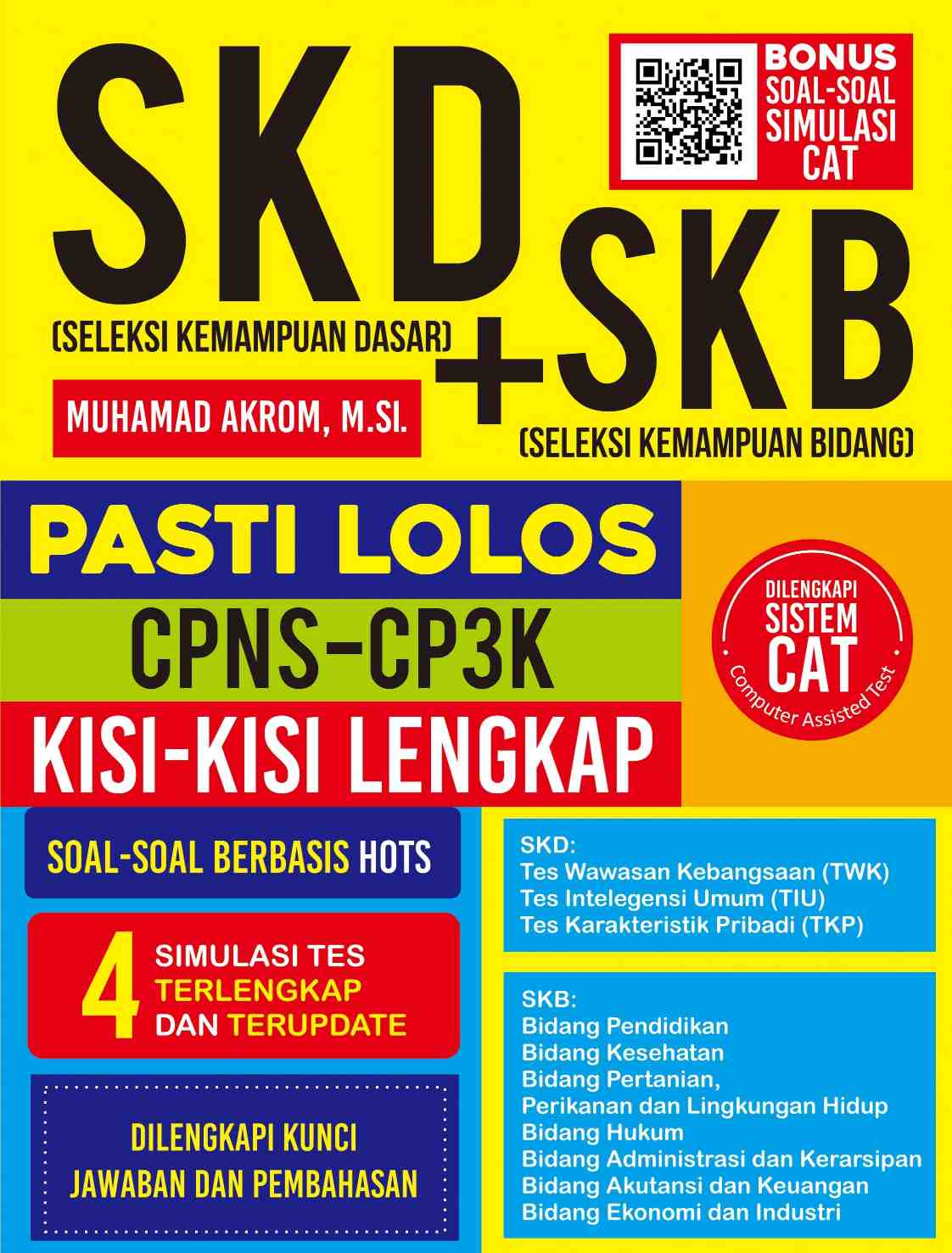 Seleksi Kemampuan Dasar + Seleksi Kemampuan Bidang, PAsti Lolos CPNS - CP3K