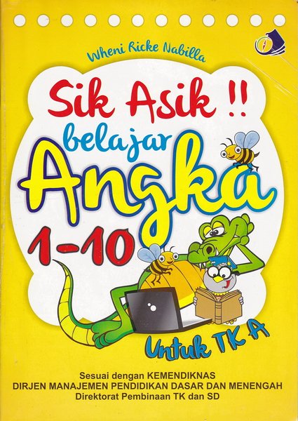 Sik Asik Belajar Angka 1- 10 Untuk TK A